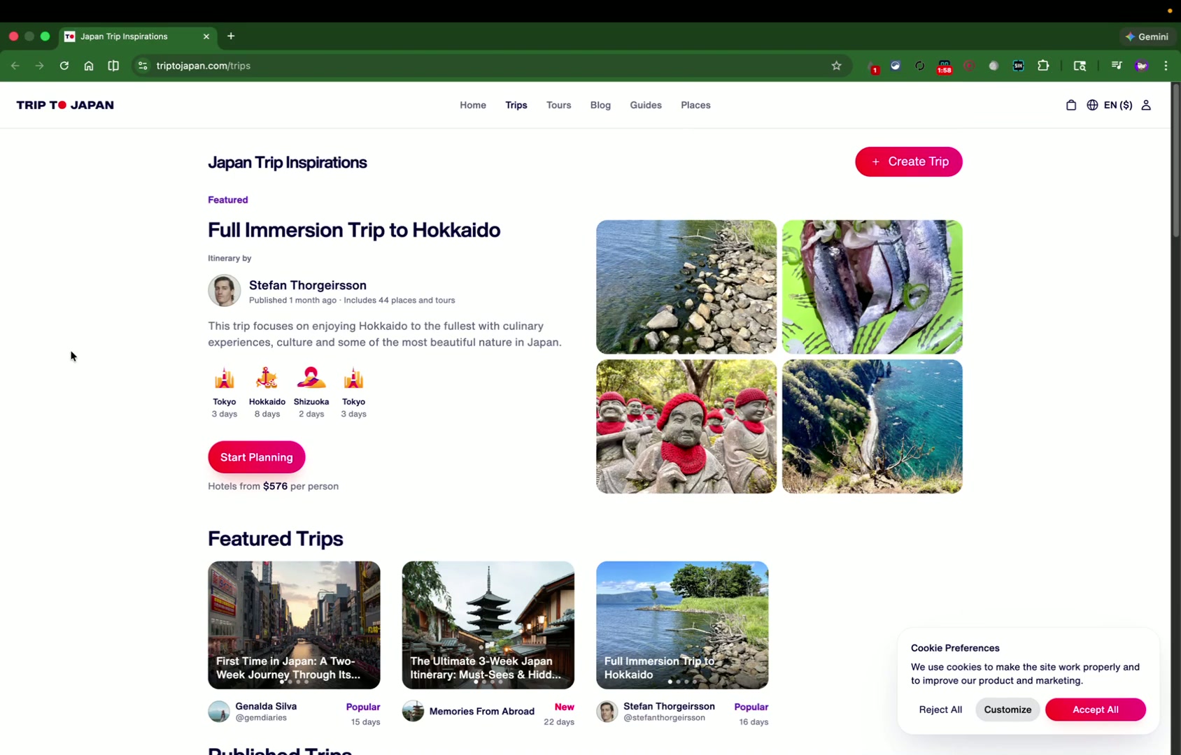 Clicking places no response