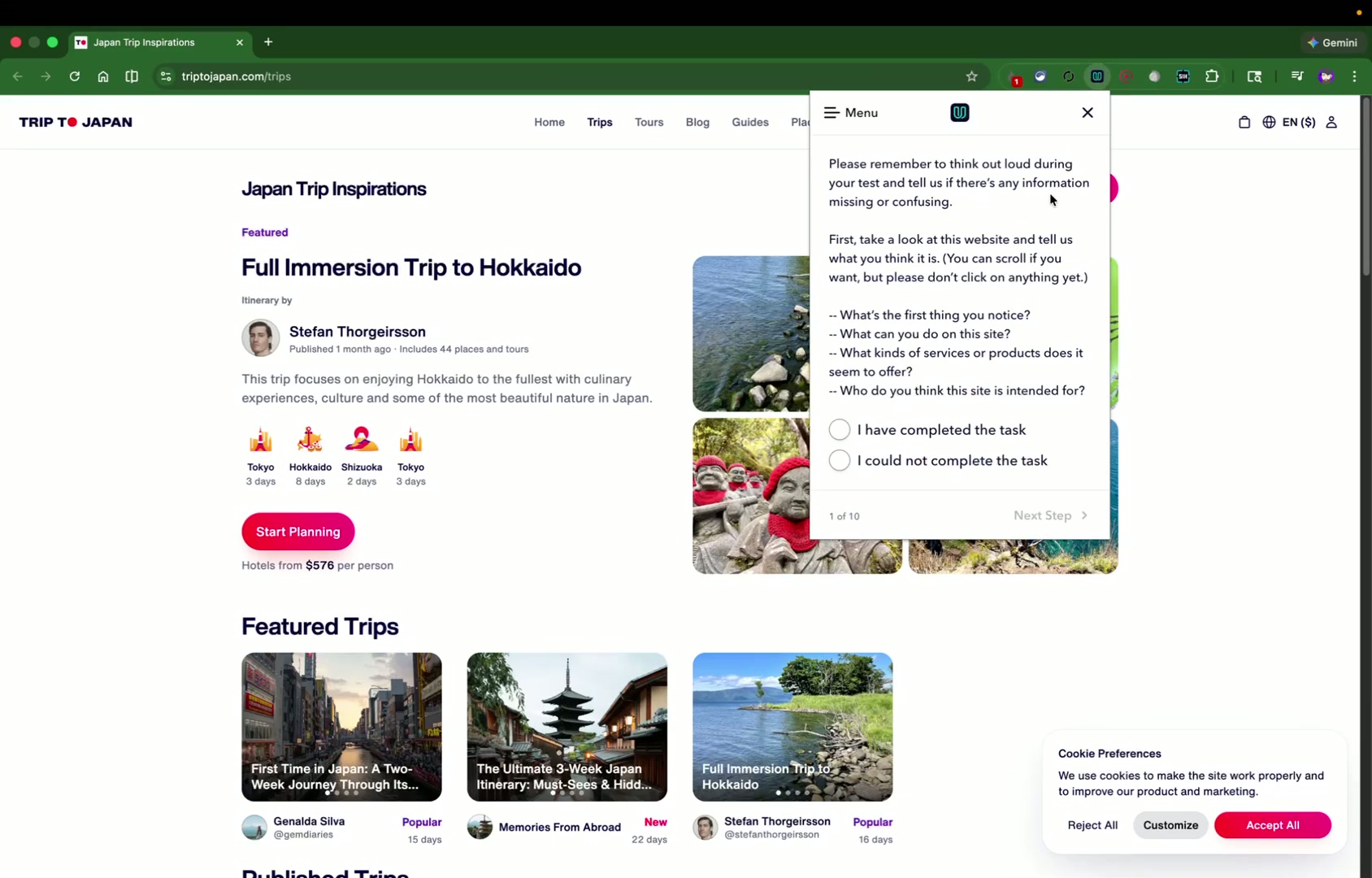 Duplicate Tokyo listing
